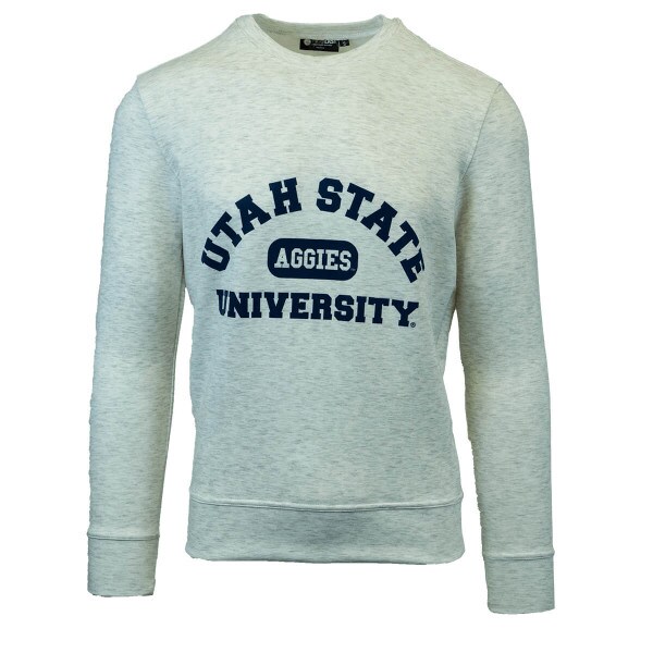 utah state university aggies sweatshirt oatmeal
